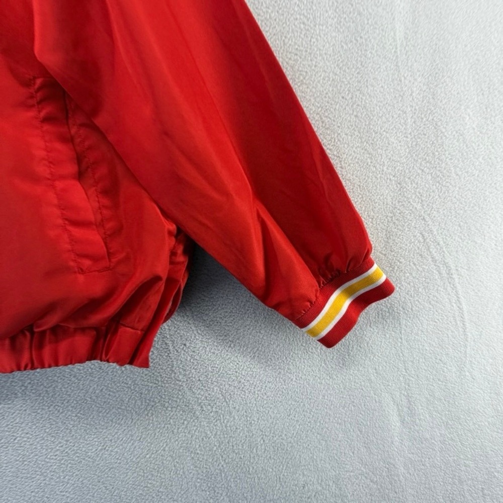 G-III Windbreaker Mens XL Red Iowa State Cyclones NCAA Pullover Jacket Polyester - Picture 2 of 10